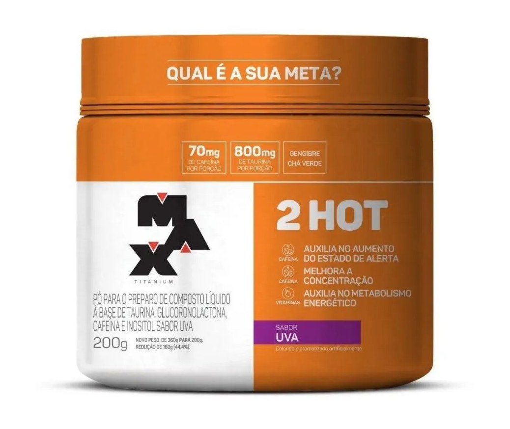 2hot (200g) - Sabor: Uva