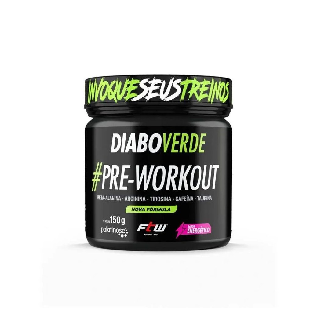Diabo Verde Pre - Workout (150g) - Sabor: Energy Drink