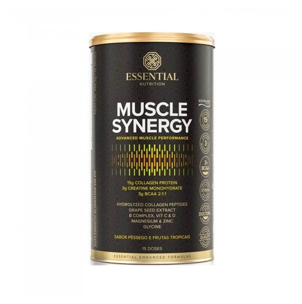 Muscle Synergy (454g) - Sabor: Pêssego e Frutas Tropicais