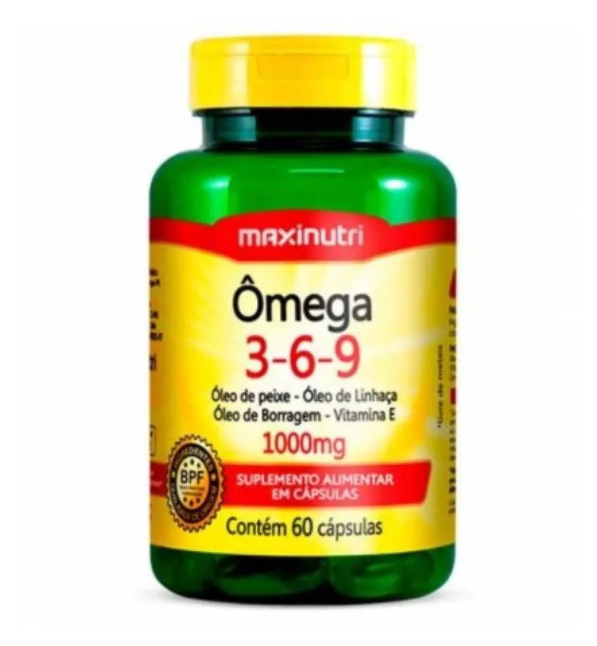 Ômega Triplo 1000mg (60 cápsulas) - Padrão: Único