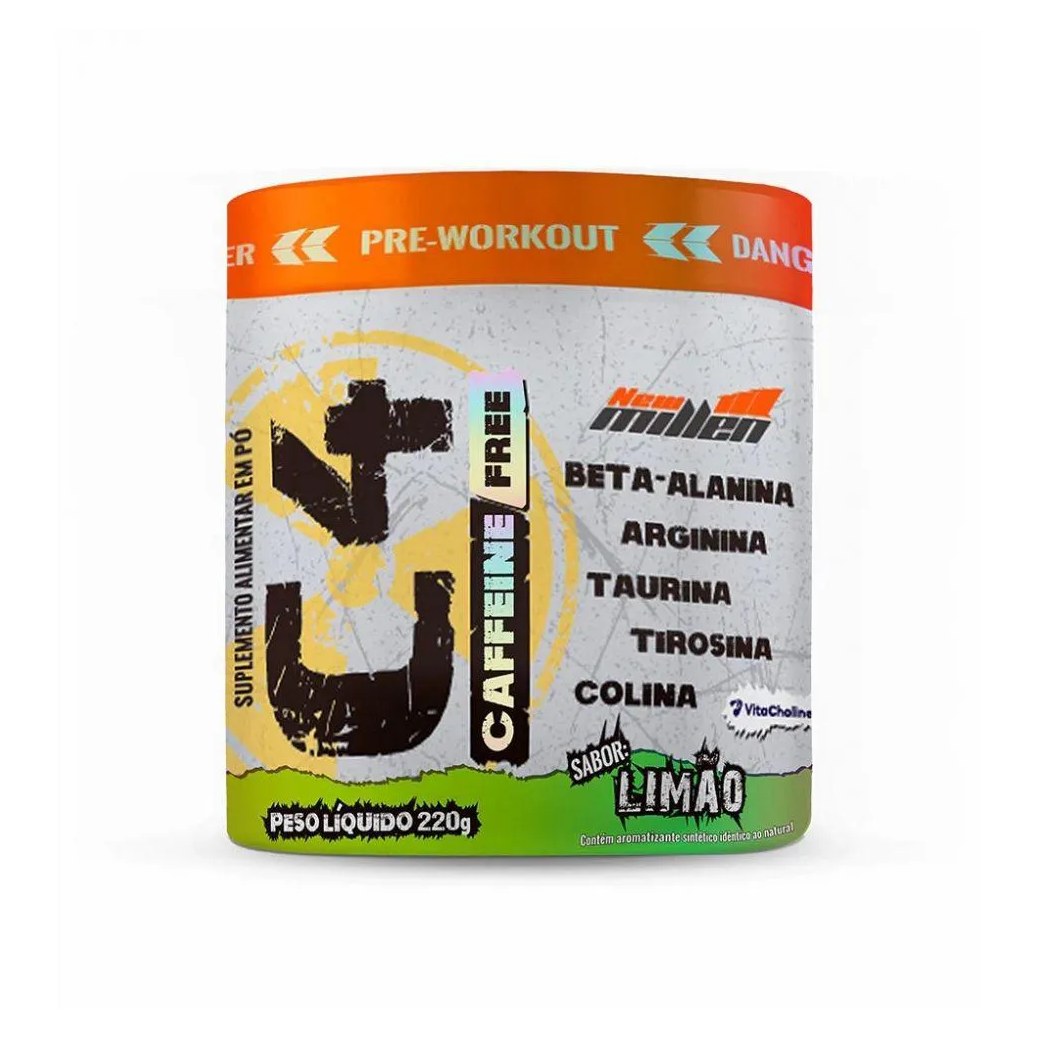 4C Caffeine Free (220G) - Sabor: Limão.