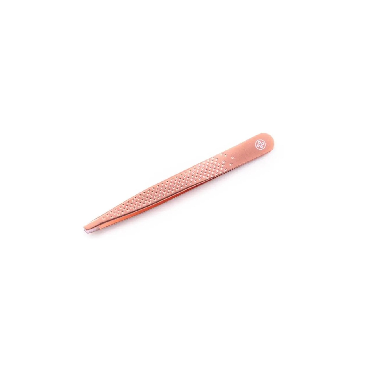 Pinça Ponta Diagonal Rose Gold Bc-514 Sobrancelhas Mundial