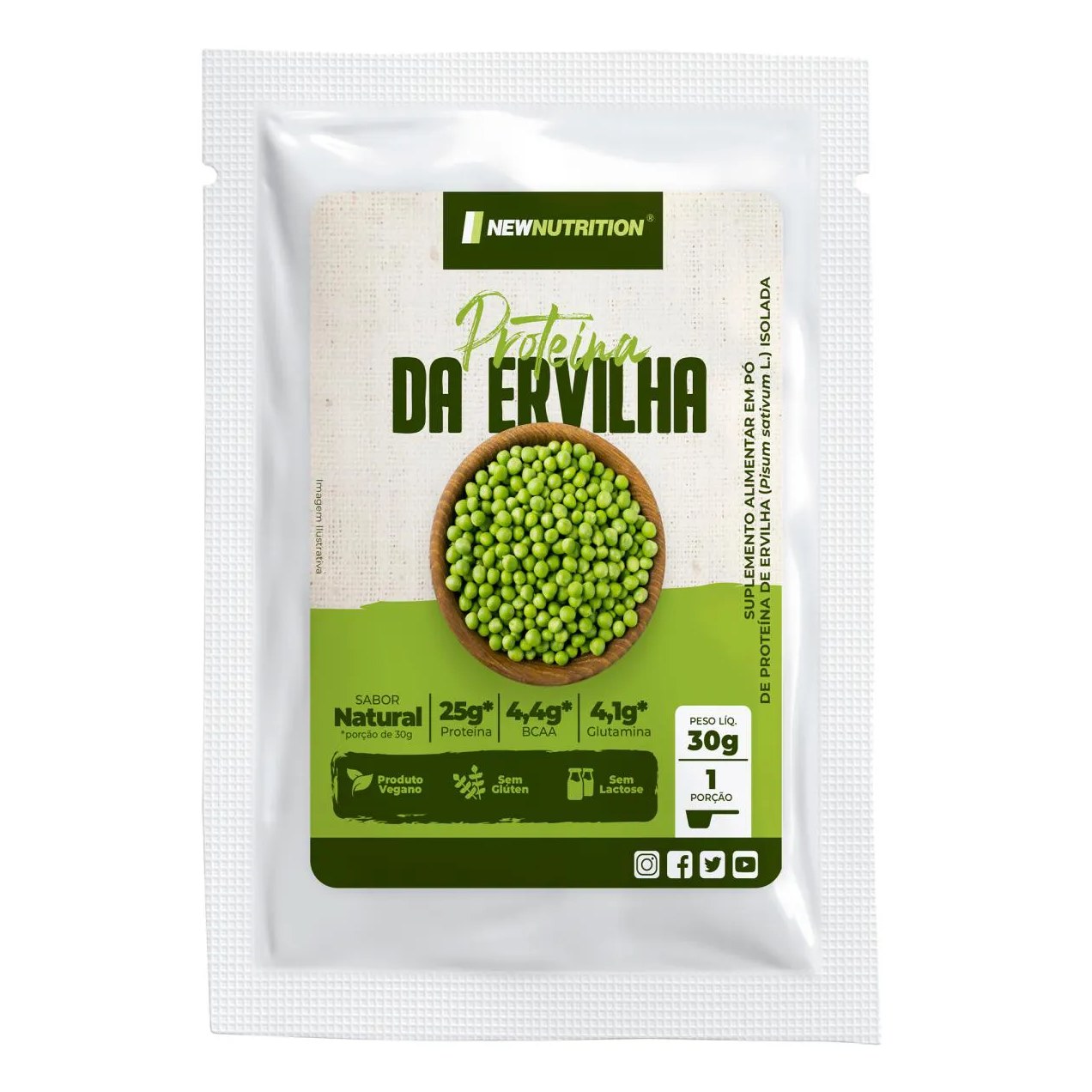 Sache Proteina da Ervilha 30g Natural