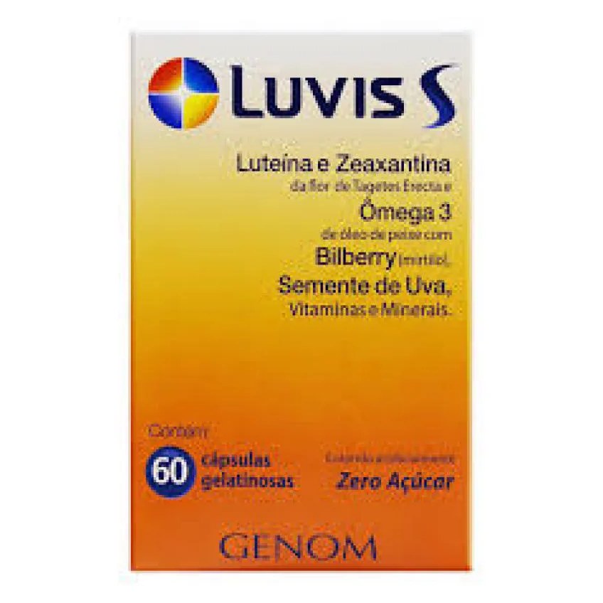 Luvis S com 60 cápsulas