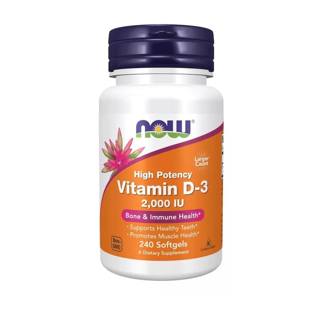 VITAMINA D3 2.000IU 240 CAPSULAS N. FOODS