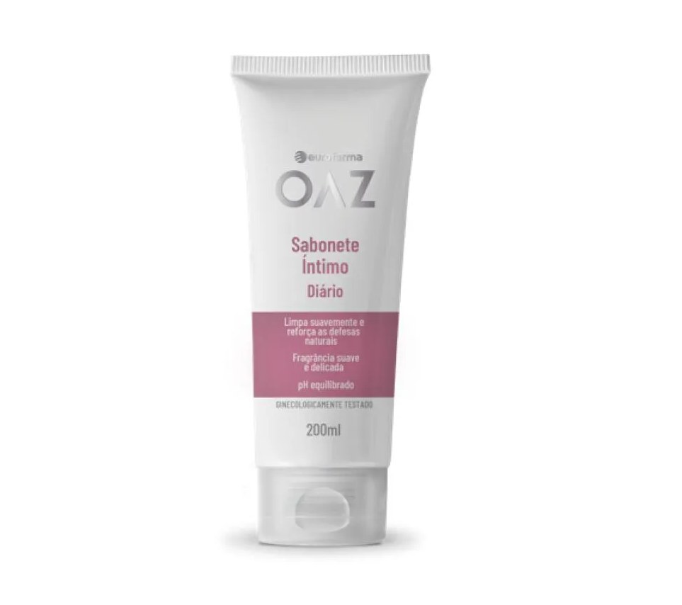 Sabonete Íntimo Diário Oaz Eurofarma 200ml.