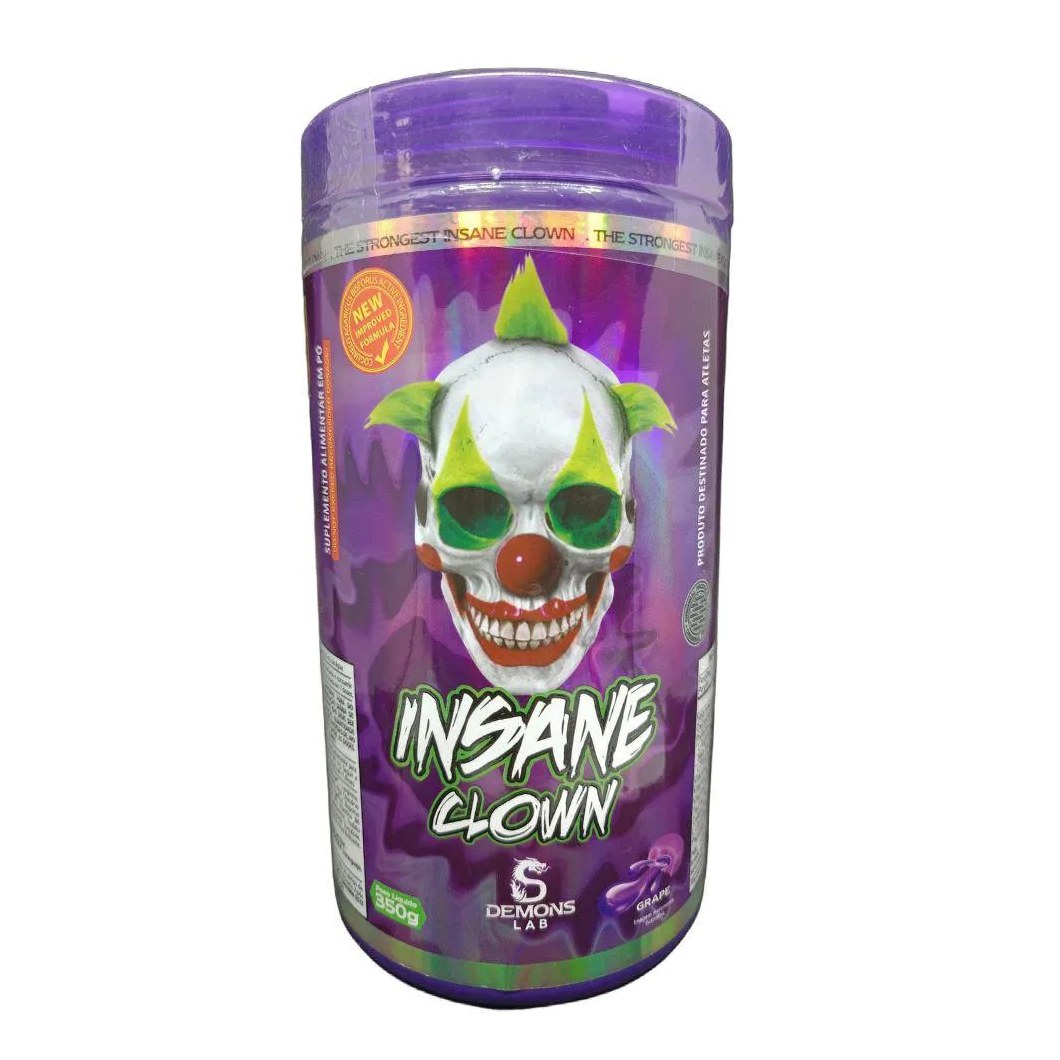 Pre Treino Insane Grape 350g - Demons Lab
