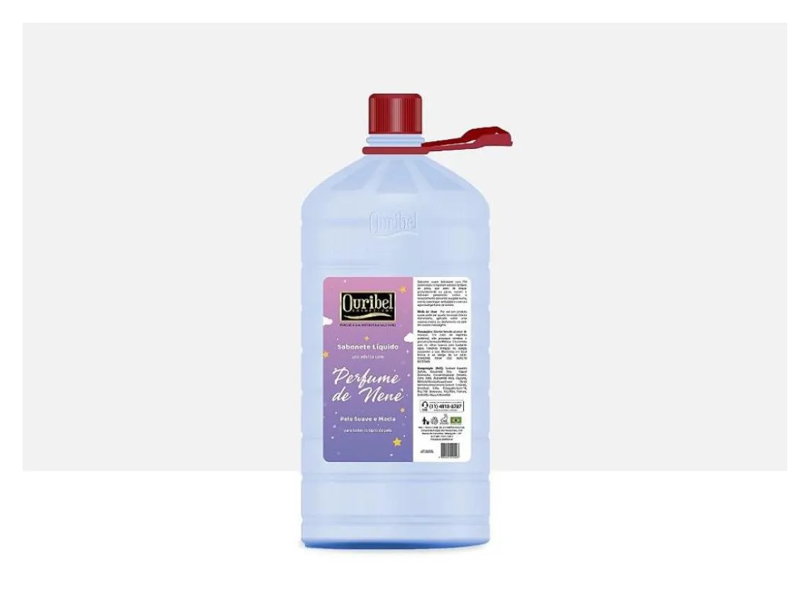 Ouribel Sabonete Liquido 1 Litro Perfume de Nene