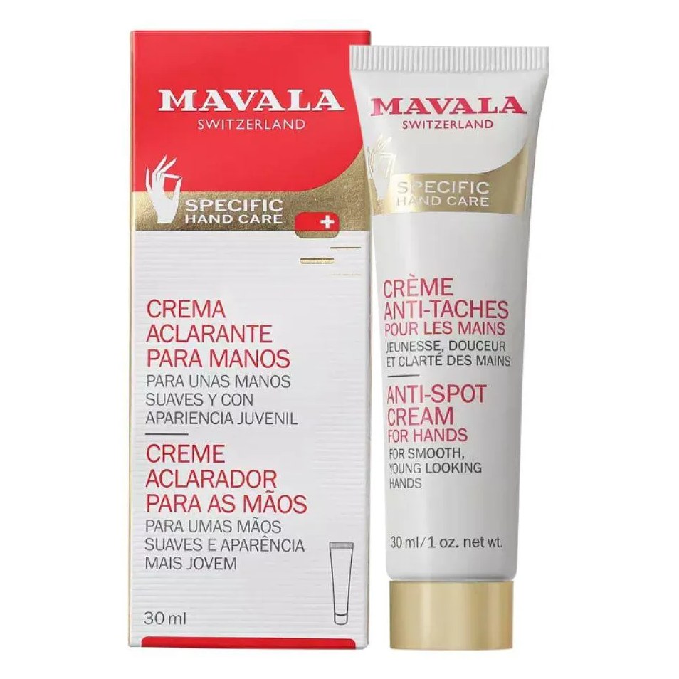 Creme Clareador para as Mãos - Mavala Anti-spot 30ml