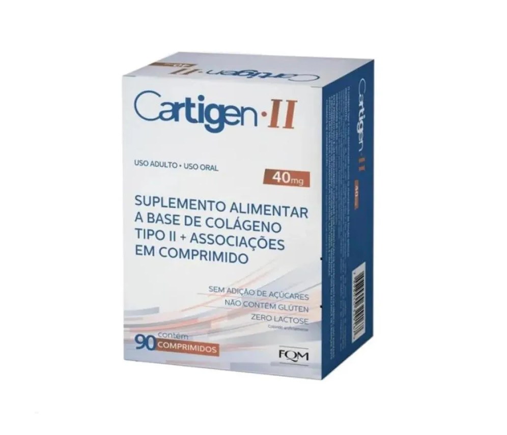 Cartigen II Suplemento de Colágeno Tipo II Fqm 90Cpr