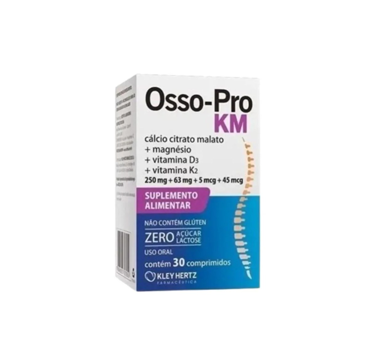 Osso Pro Km 30 comprimidos - Cálcio Magnésio D3 e K2