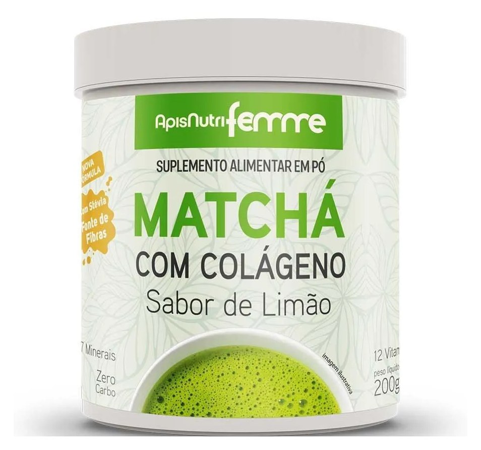 Matchá (200g) - Sabor: Limão
