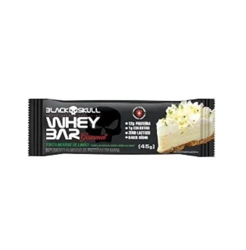 Whey Bar Gourmet (45g) - Sabor: Torta Mousse de Limão