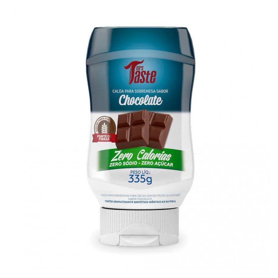 Calda Zero Açúcar e Zero Calorias (335g) - Sabores - Sabor: Chocolate