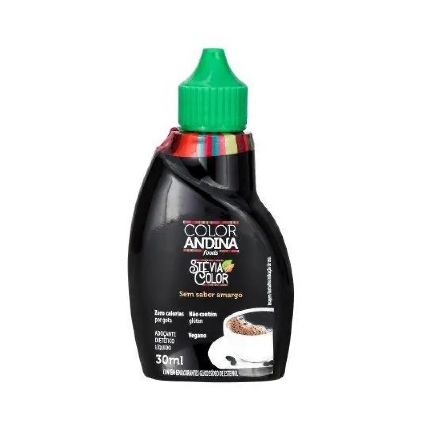 Adoçante Stevia Color Andina Liquida 30 Ml