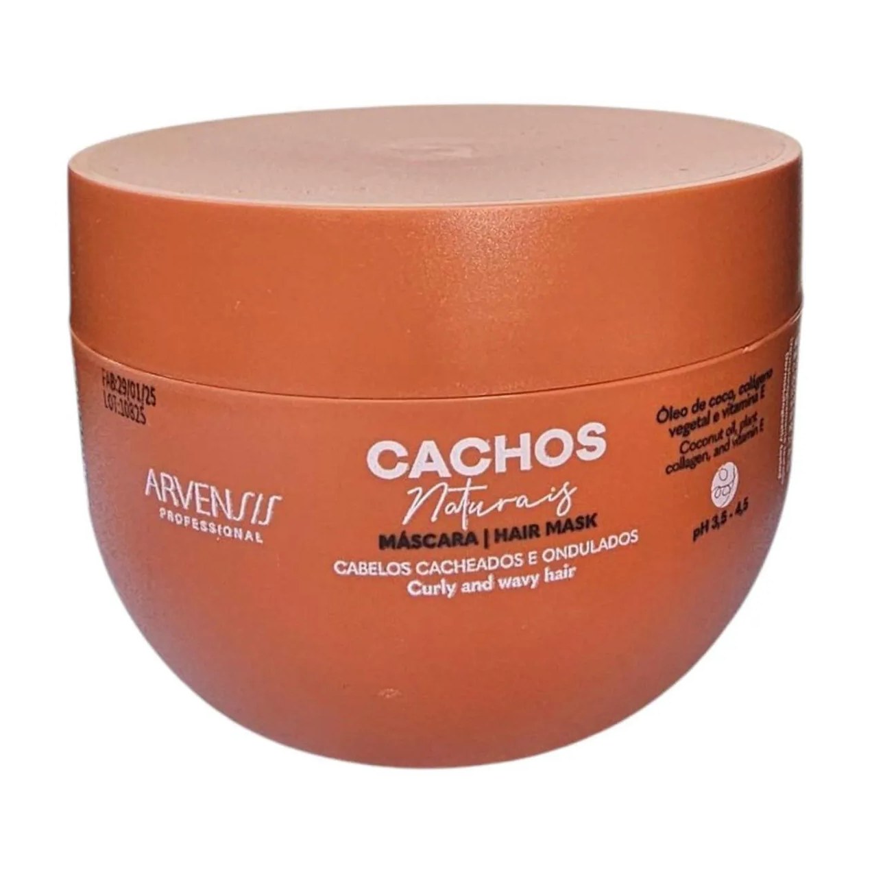 Arvensis Professional Cachos Naturais - Máscara 250g