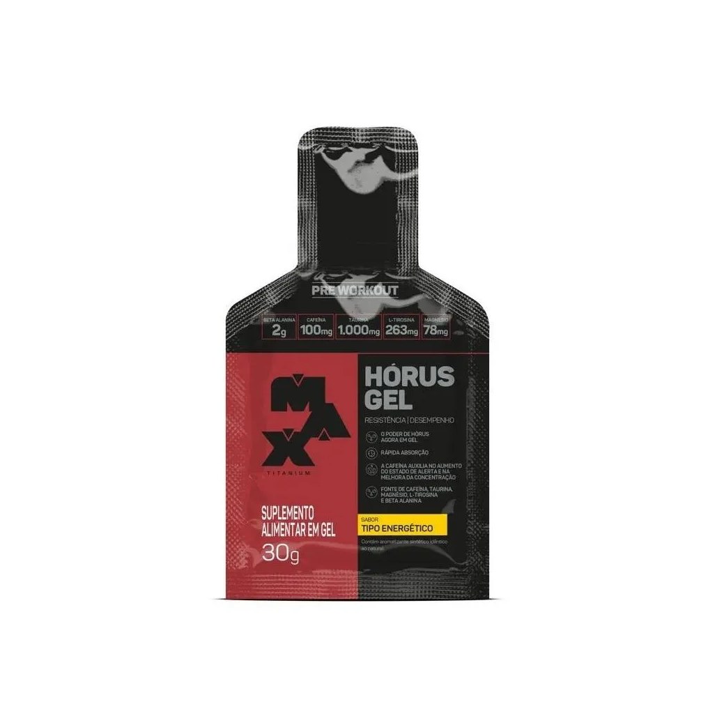 Hórus Gel Sachê (30g) - Sabor: Tipo Energético