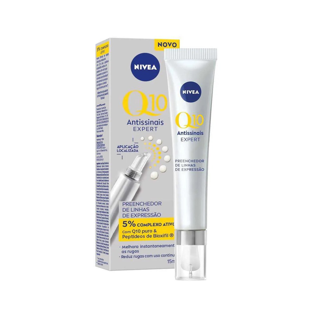 Creme Facial Preenchedor Nivea Q10 Antissinais Expert 15ml