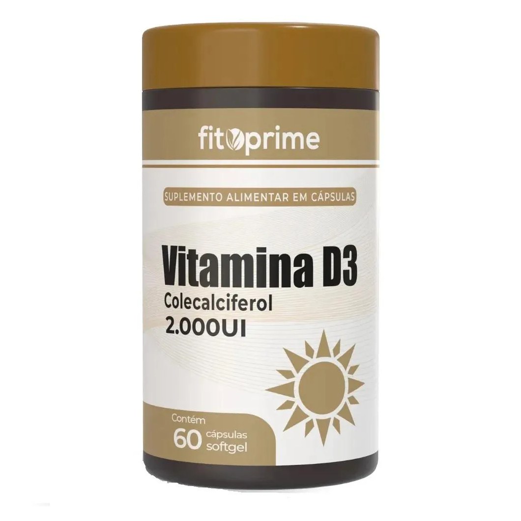 Vitamina D3 2000ui 60cps Fitoprime