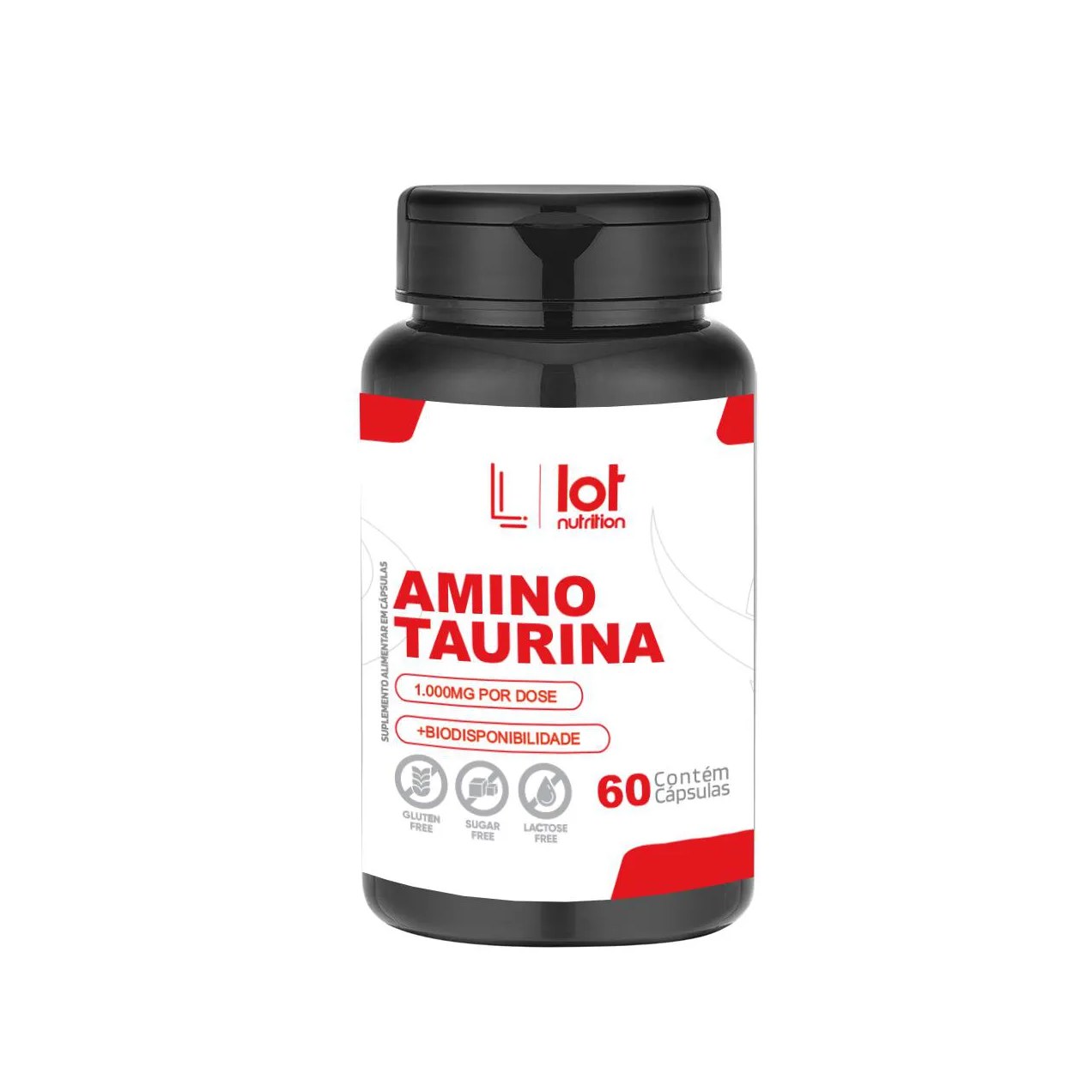 Taurina 1000mg 60 cápsulas Performance