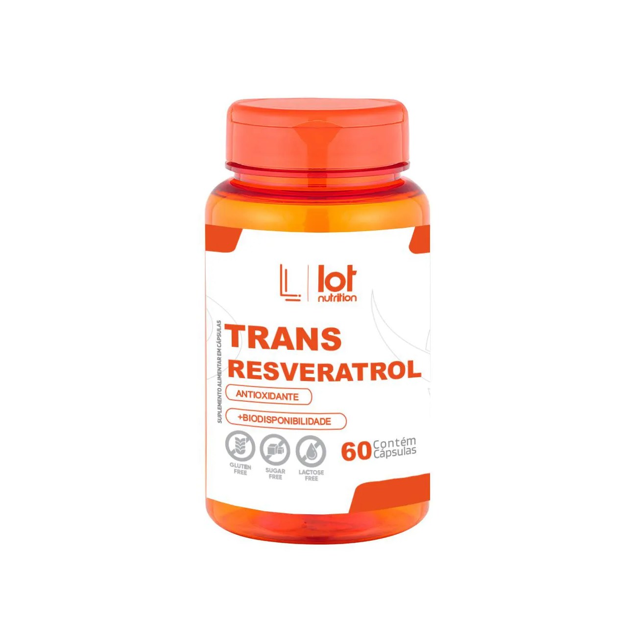 Trans Resveratrol 30mg 60 cápsulas