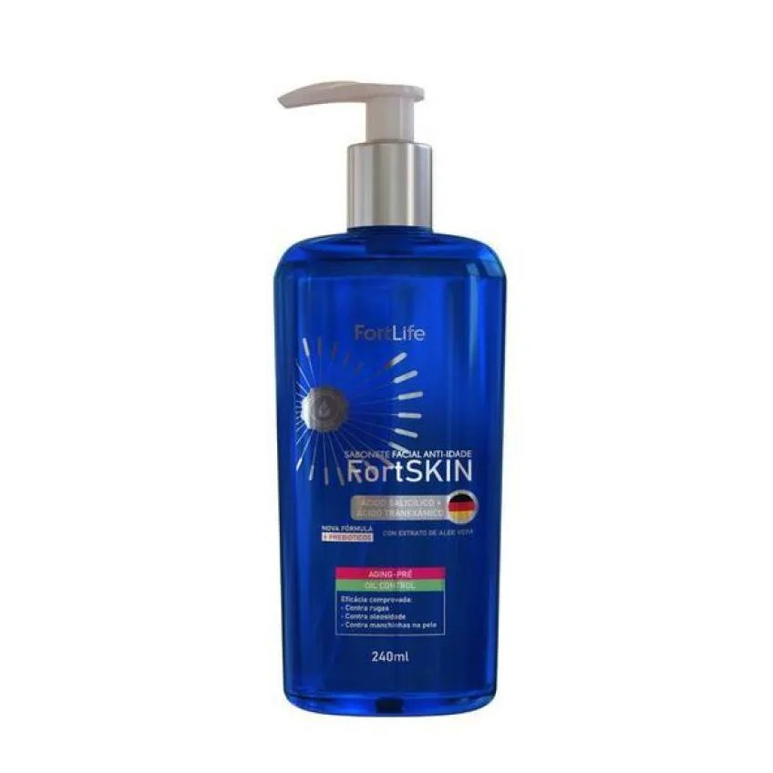 Fortskin Sabonete Anti Idade 240ml Fortlife