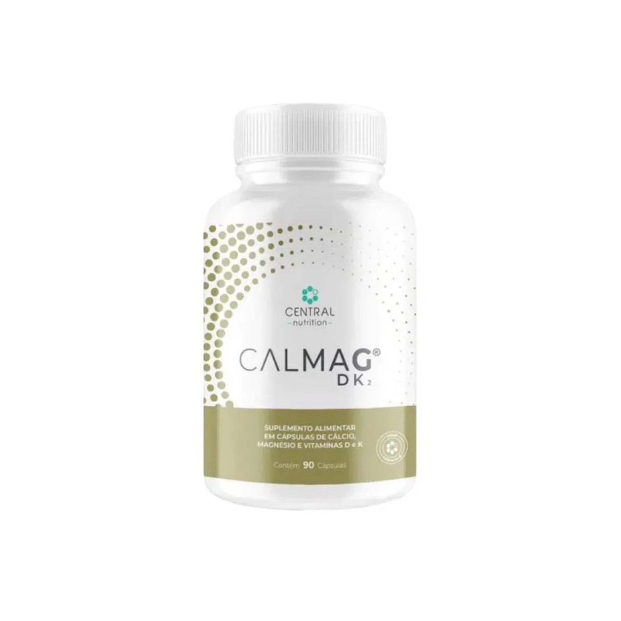 Calmag D K2 - 90 cápsulas - Central Nutrition sem Sabor