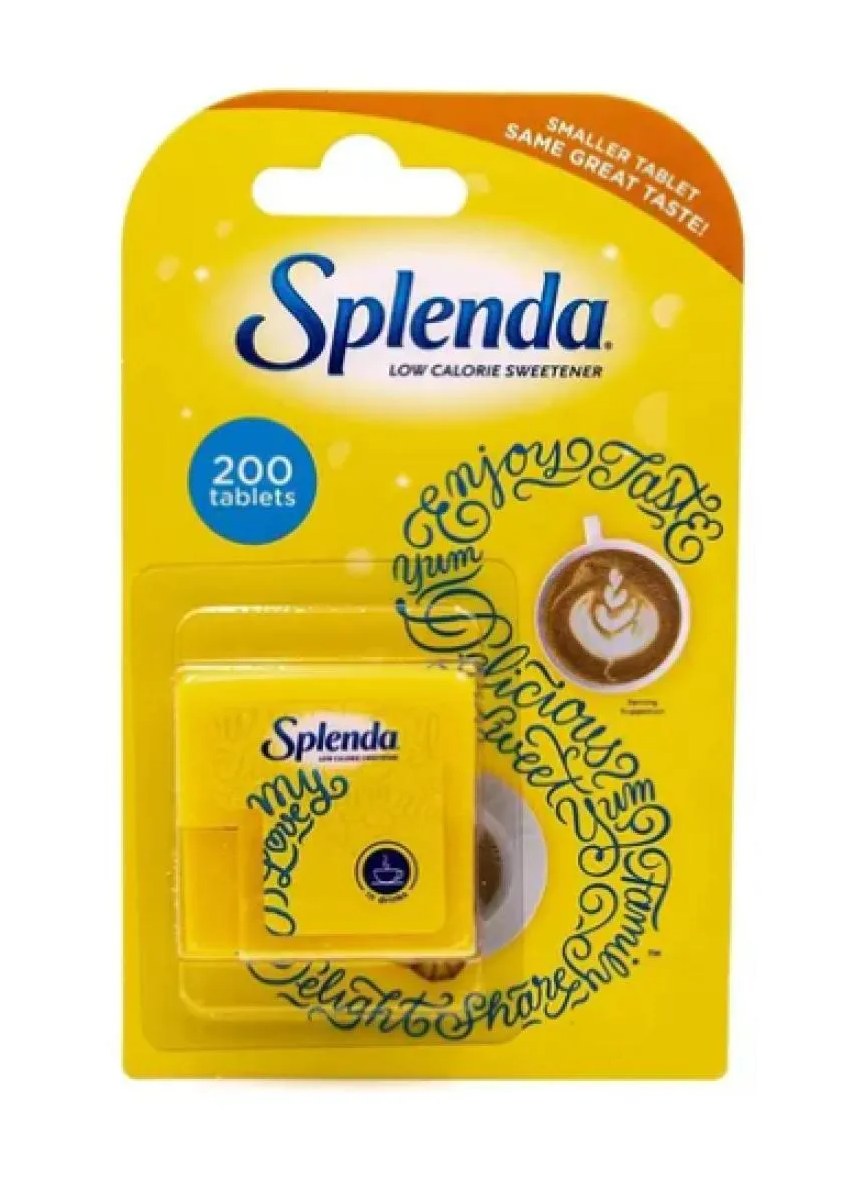 Adoçante Splenda Mini 200 Tabletes Zero Caloria