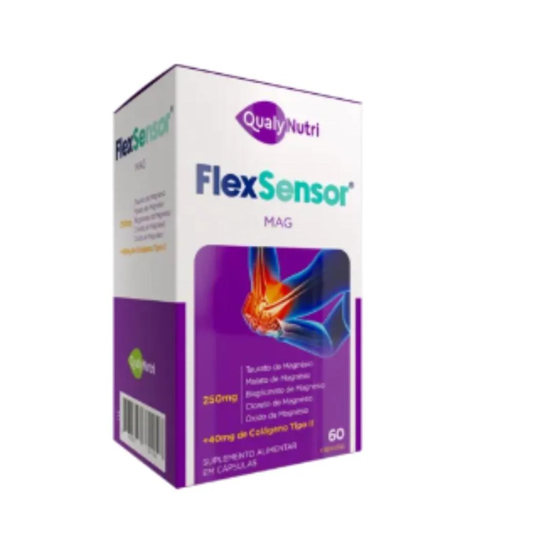 Flex Sensor Mag C/60 cápsulas - Qualynutri