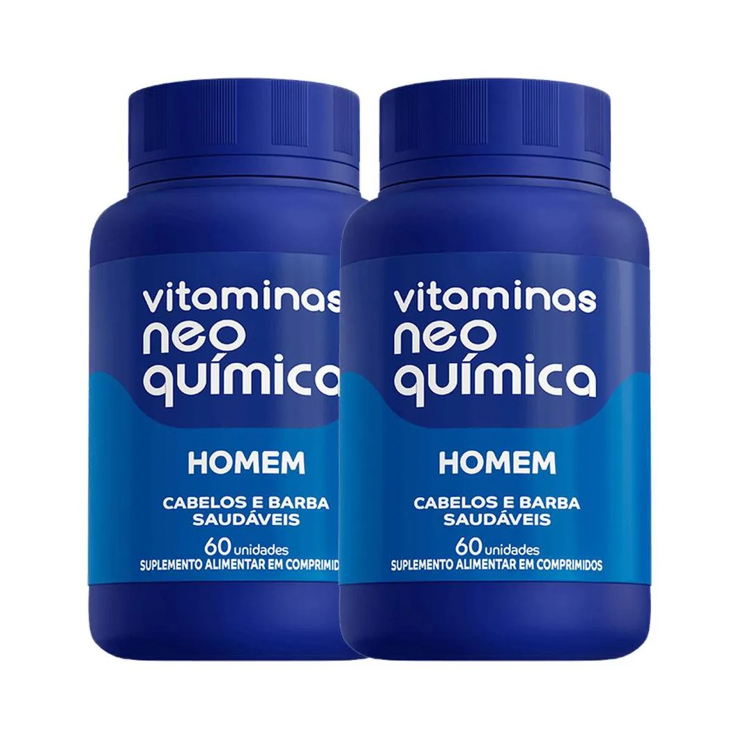 Kit 2x Suplemento Alimentar Homem 60 Cpr - Neo Quimica