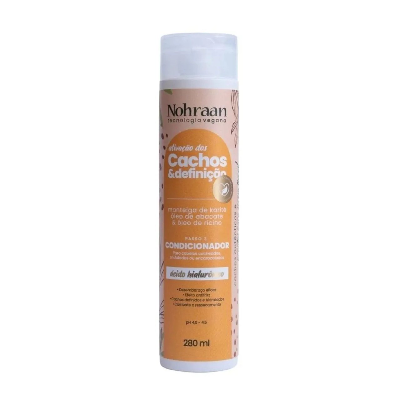 Nohraan Cond 280ml Cachos e Definicao