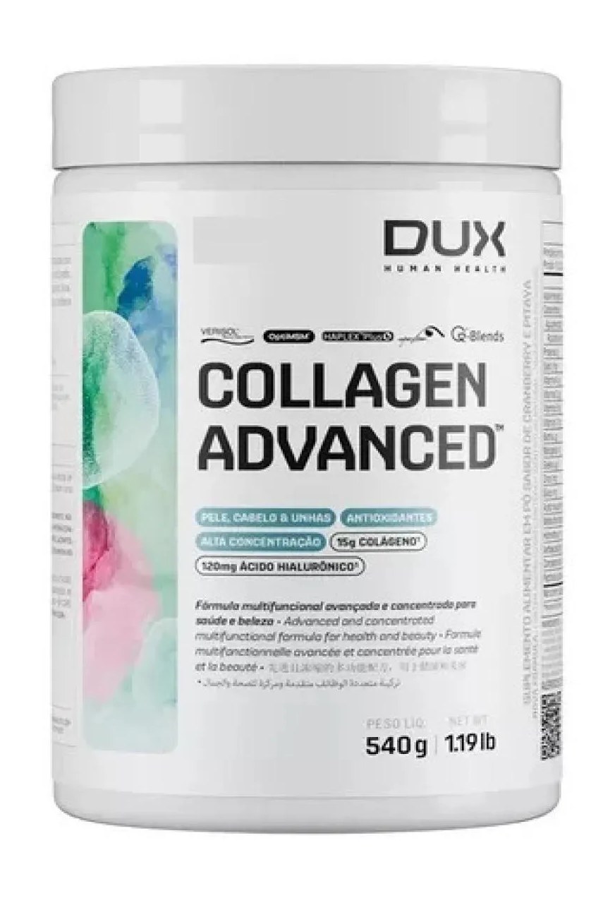 COLLAGEN ADVANCED (540G) - SABOR: MAçã