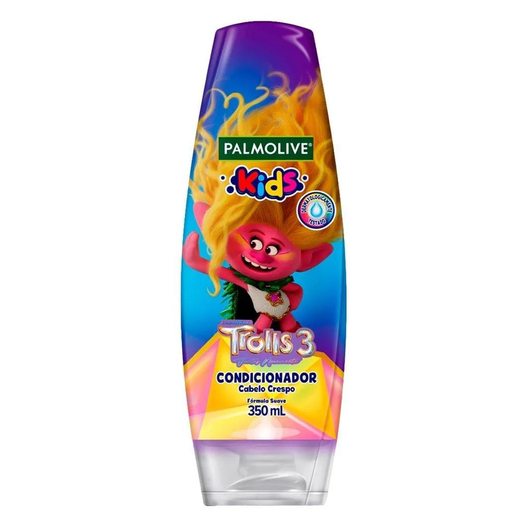 Condicionador Palmolive Kids Trolls Cabelo Crespo 350ml