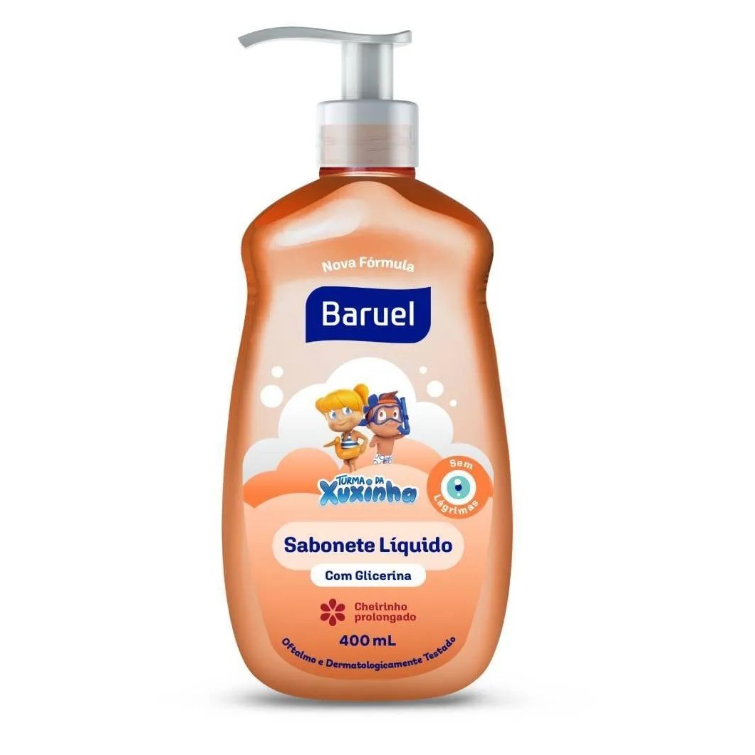 Sabonete Líquido Baruel Turma Xuxinha com Glicerina 400ml