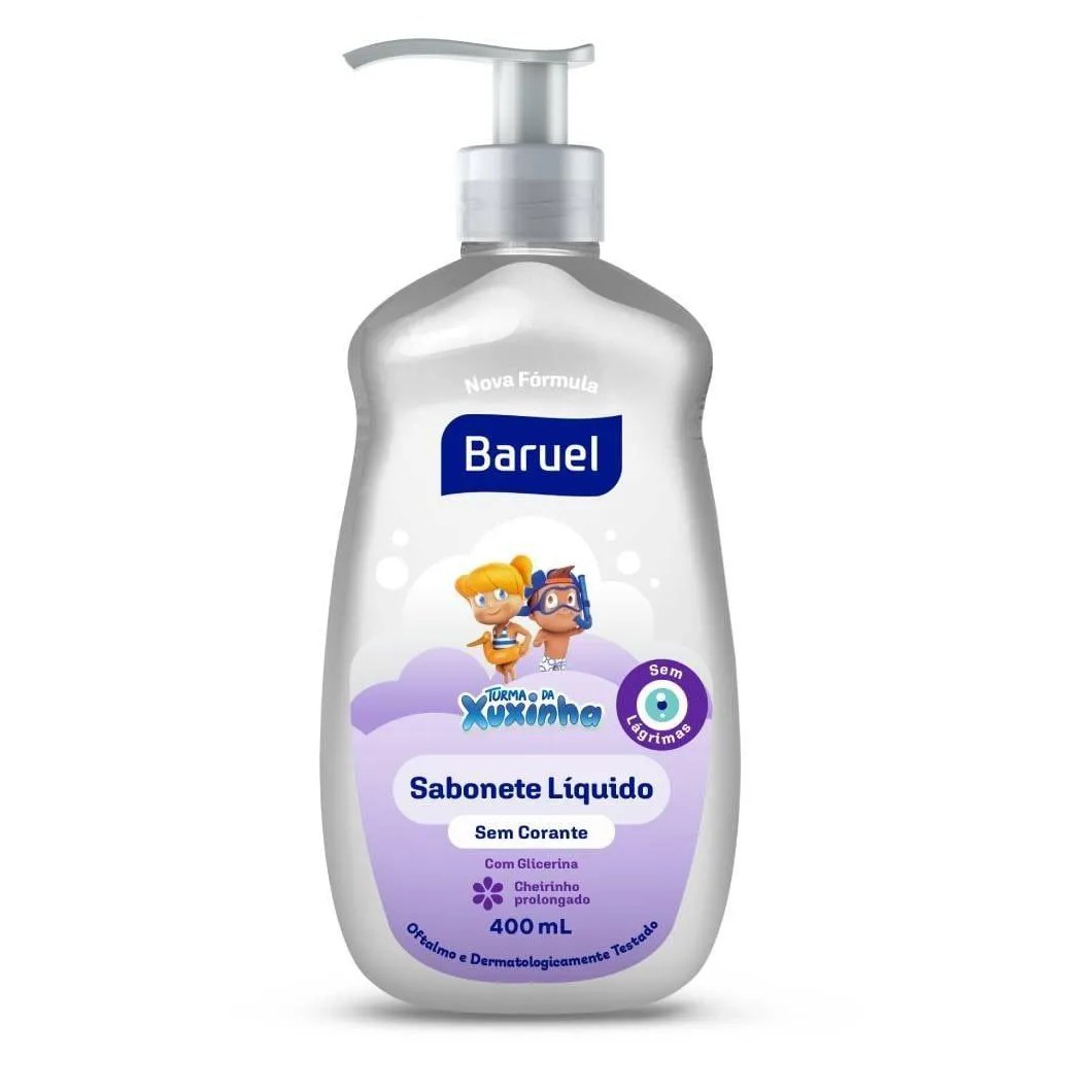 Sabonete Líquido Turma Xuxinha sem Corante 400ml