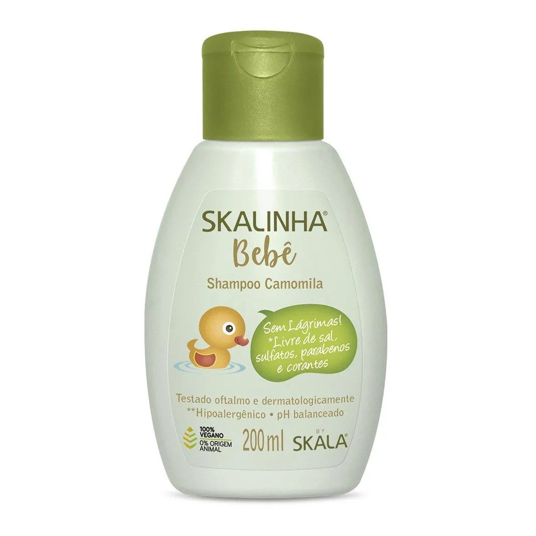 Shampoo Skalinha Bebê Camomila 200ml