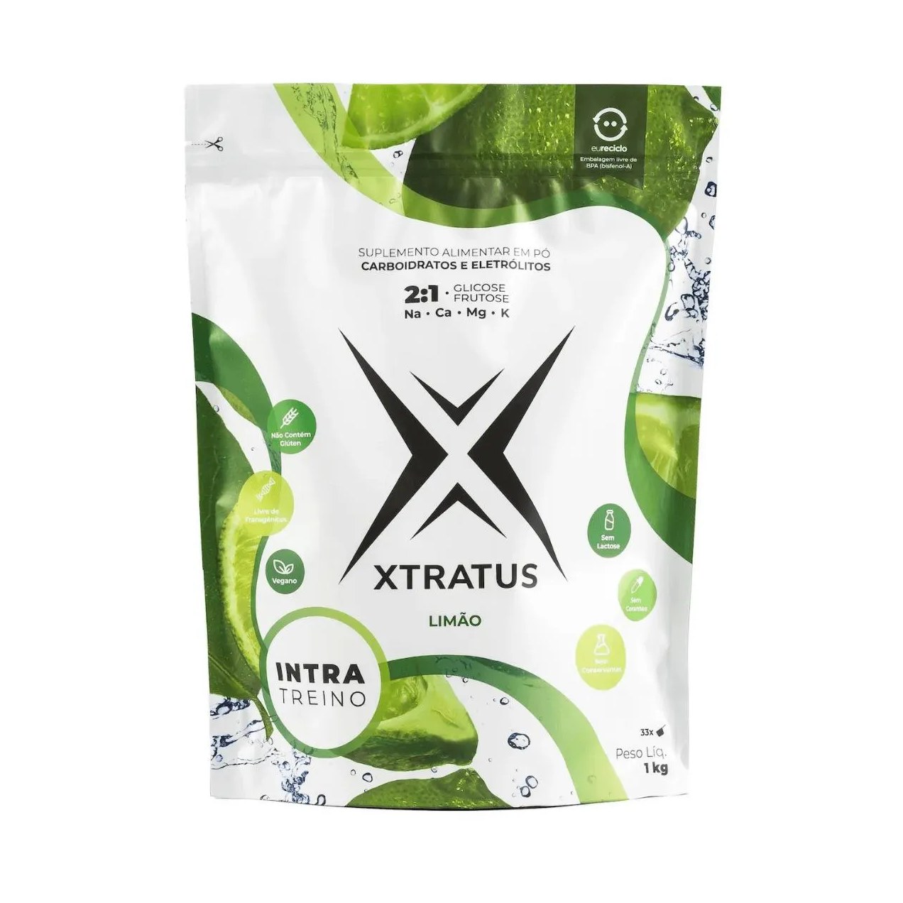 Intra Treino 1kg Xtratus Limão