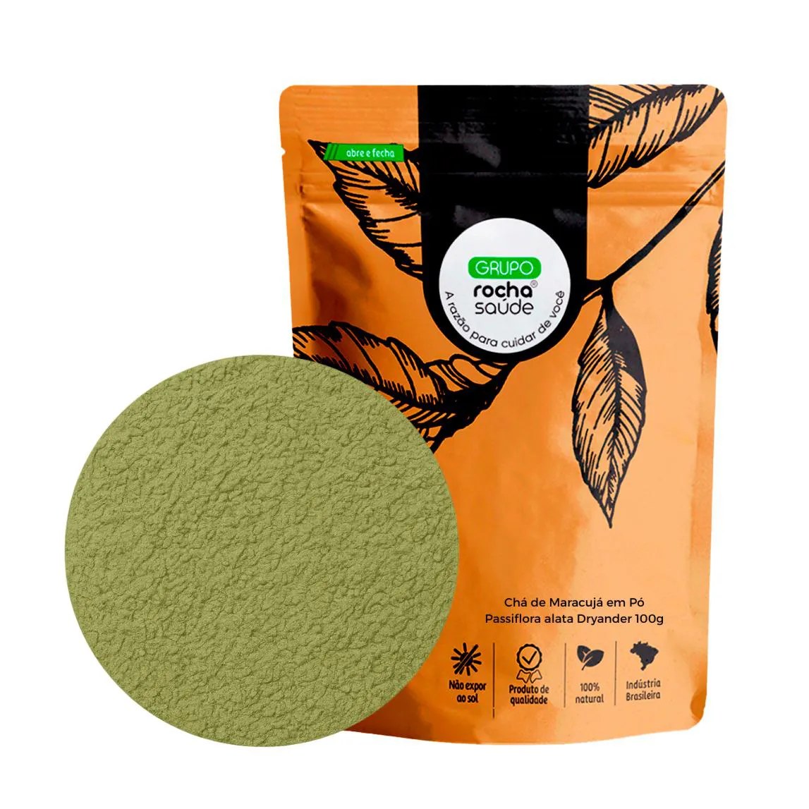 Chá de Maracujá em Pó Passiflora Alata Dryander 100G