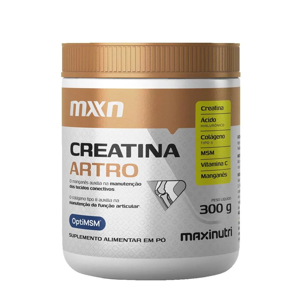 Creatina Mxn Artro Pó 300g Maxinutri
