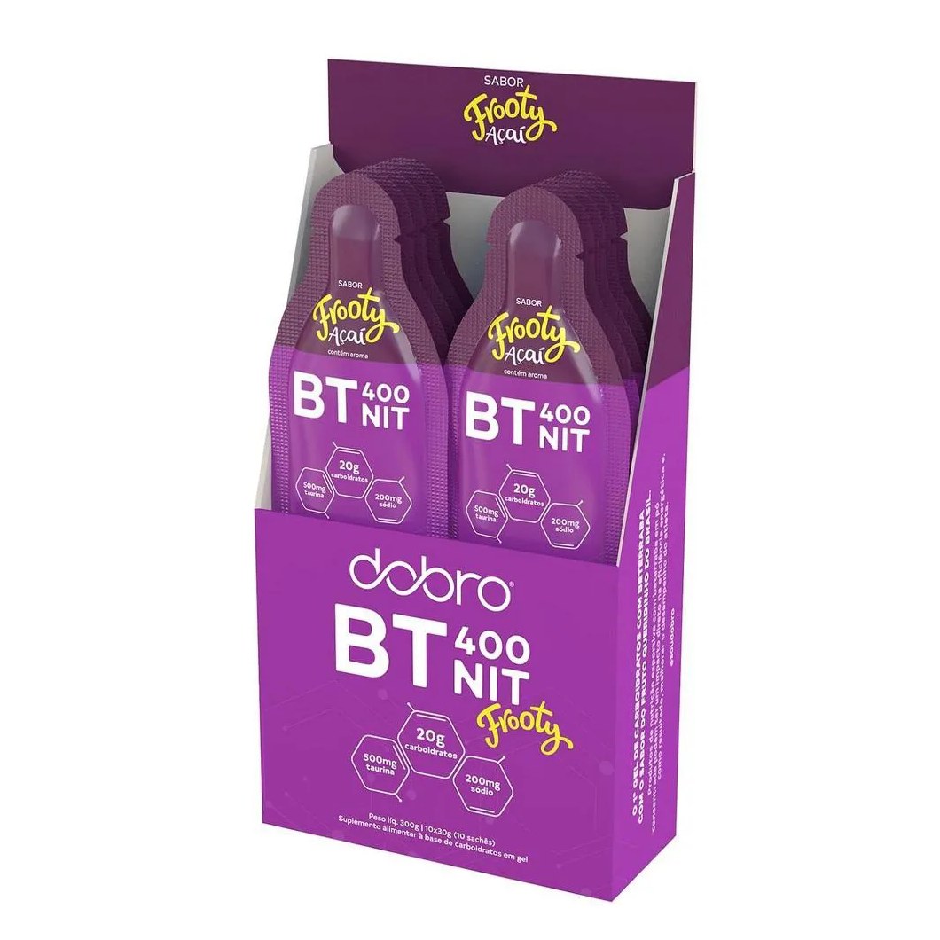 Bt Nitrato Gel Dobro Acai Frooty (10 Sachês) - Dobro