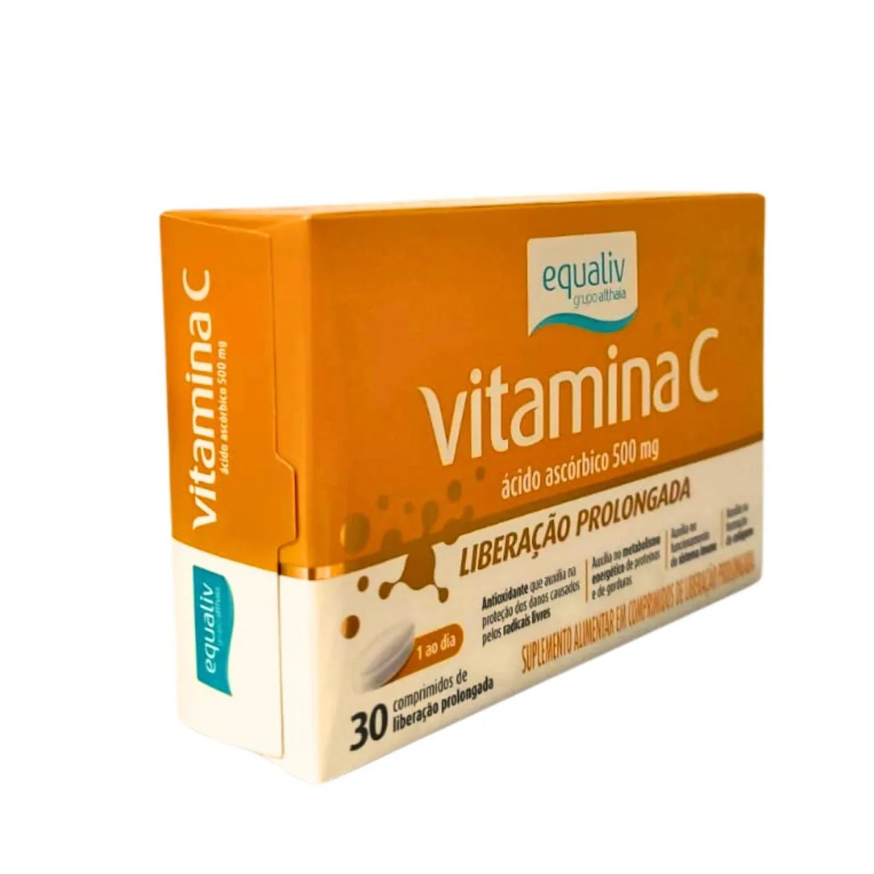Suplemento Alimentar Equaliv Vitamina C 500Mg com 30 Comprimidos