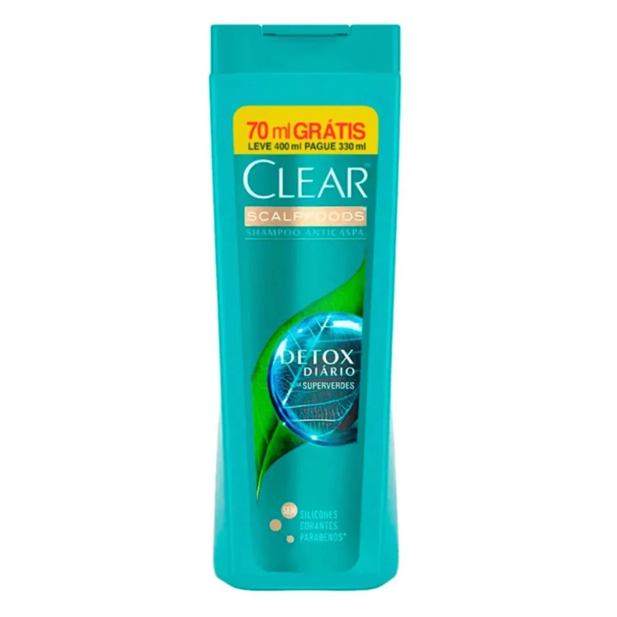 Shampoo Clear Detox Diário 400ml