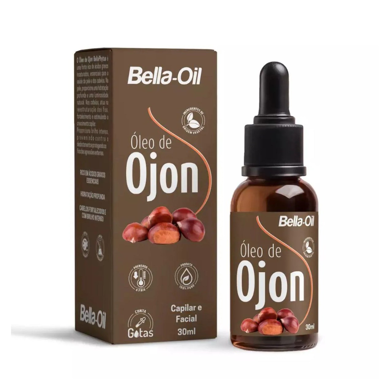 Óleo de Ojon (batana) 100% Puro Bella-oil 30ml - Bellaphytus