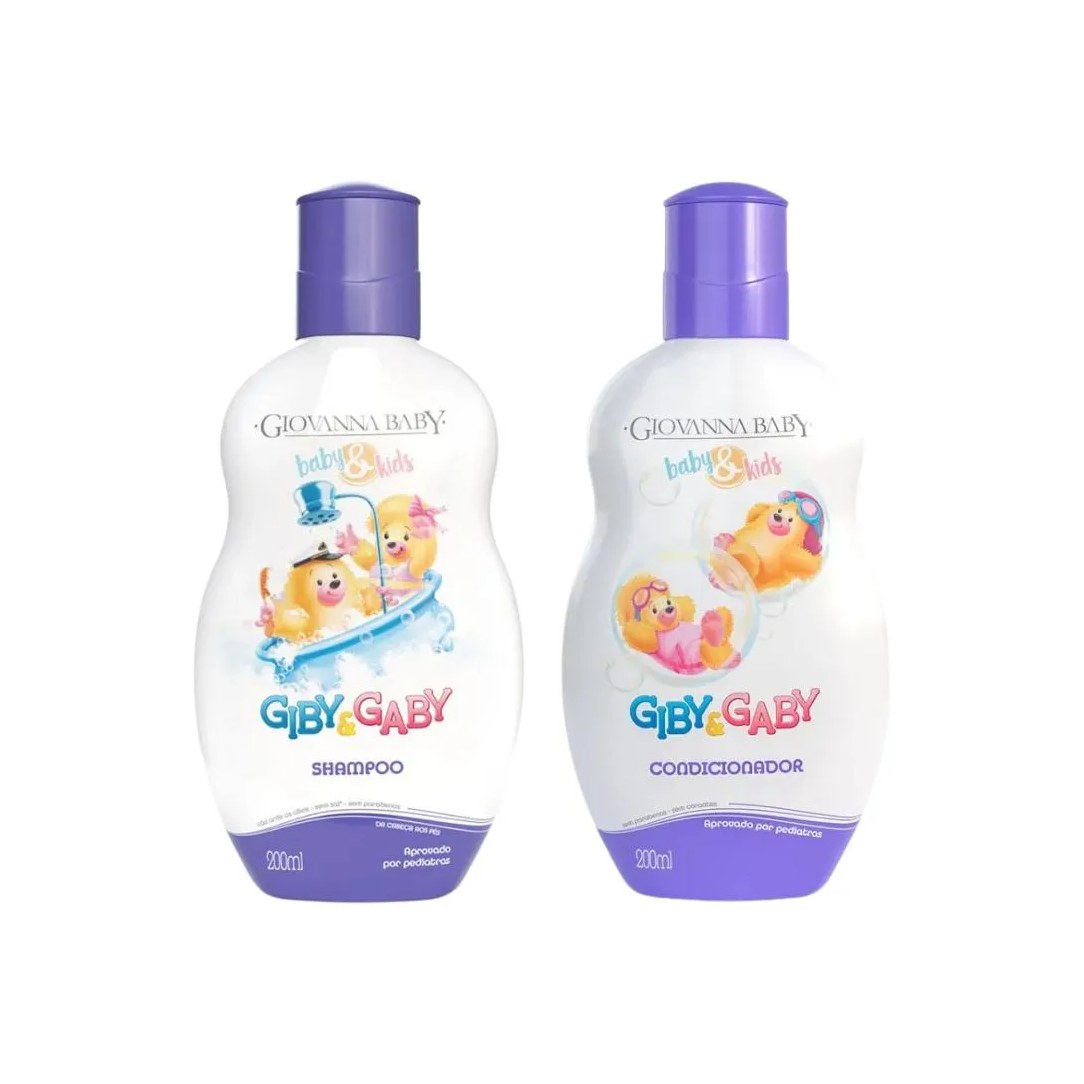 Kit Giovanna Baby Giby Shampoo 200ml + Condicionador 200ml