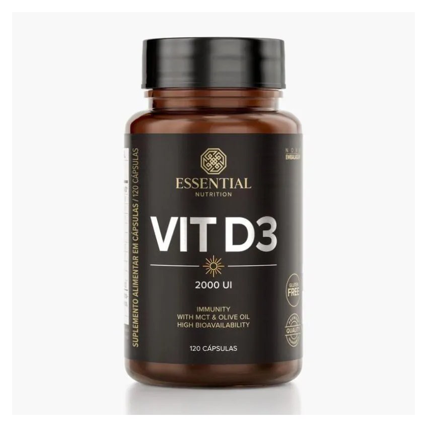 Vit D3 2000 Ui Essential Nutrition 120caps