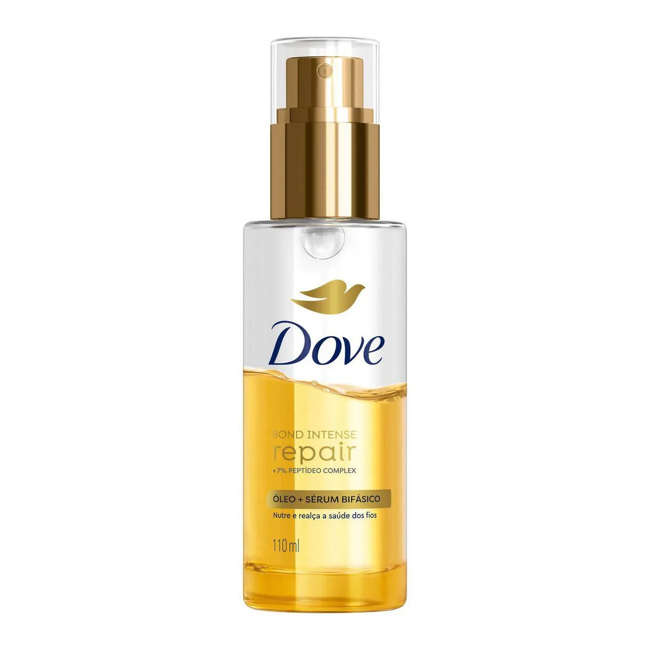 Óleo + Sérum Bifásico Dove Bond Intense Repair + Peptídeo110ml