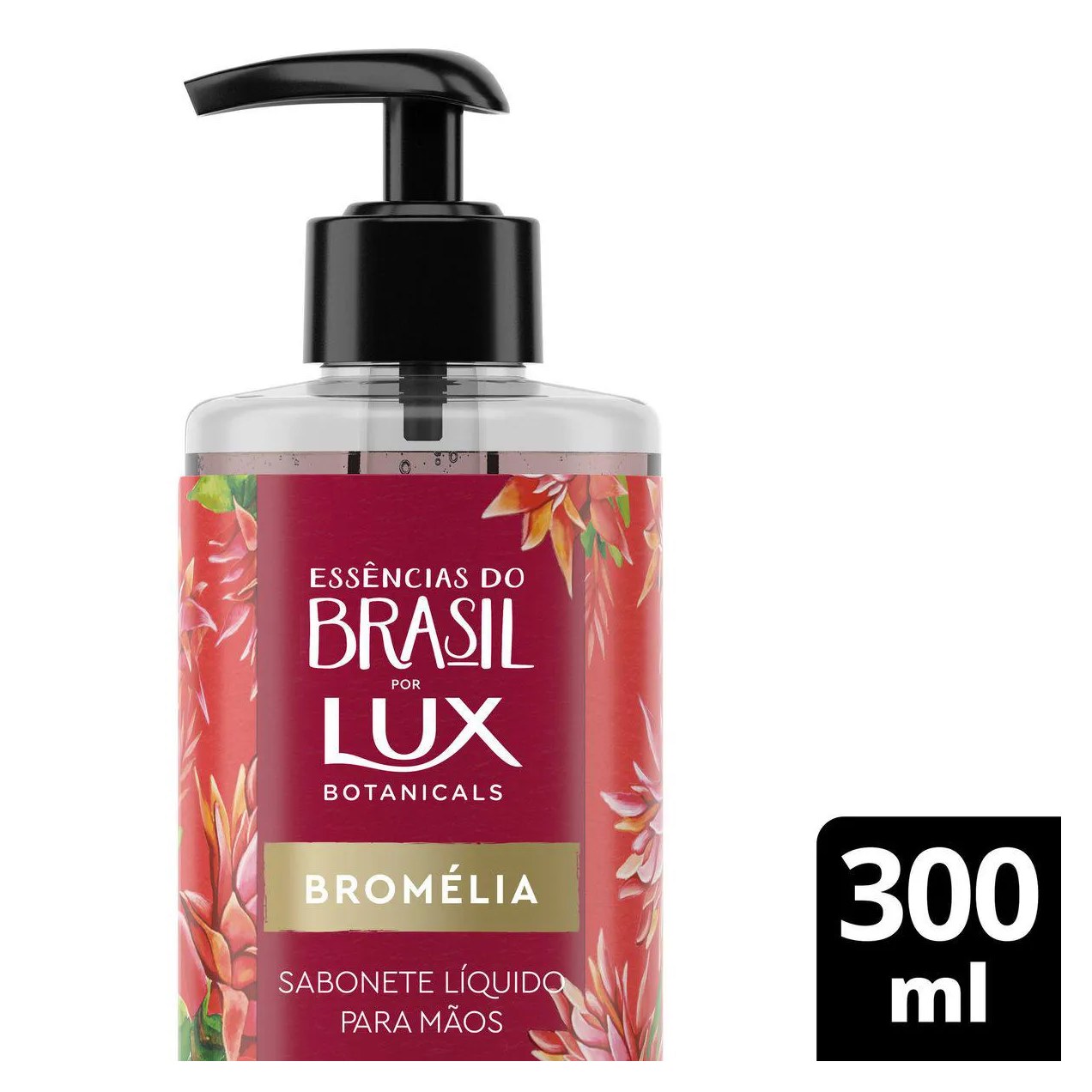 Sabonete Líquido para as Mãos Lux Botanicals Essências do Brasil Bromélia 300ml