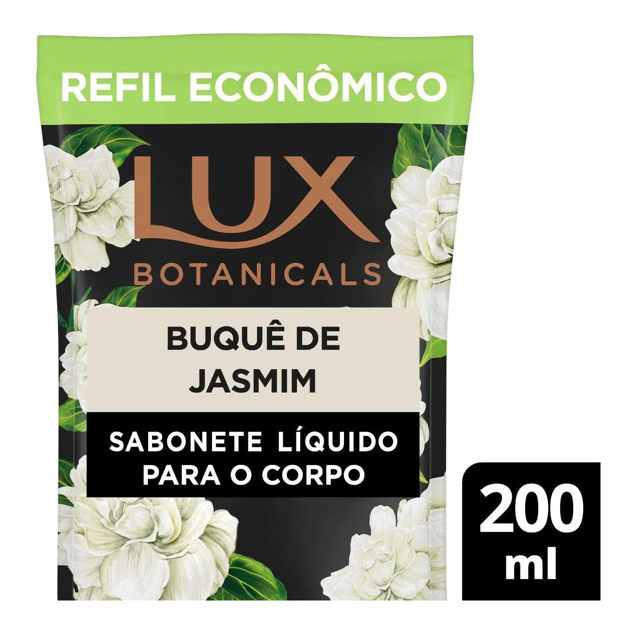 Refil Sabonete Líquido Lux Botanicals Buquê de Jasmim 200ml