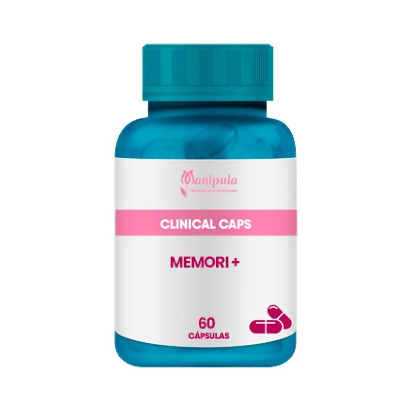 Memori+ Memória e Função Cognitiva - Capsula Vegetal | 60 Doses