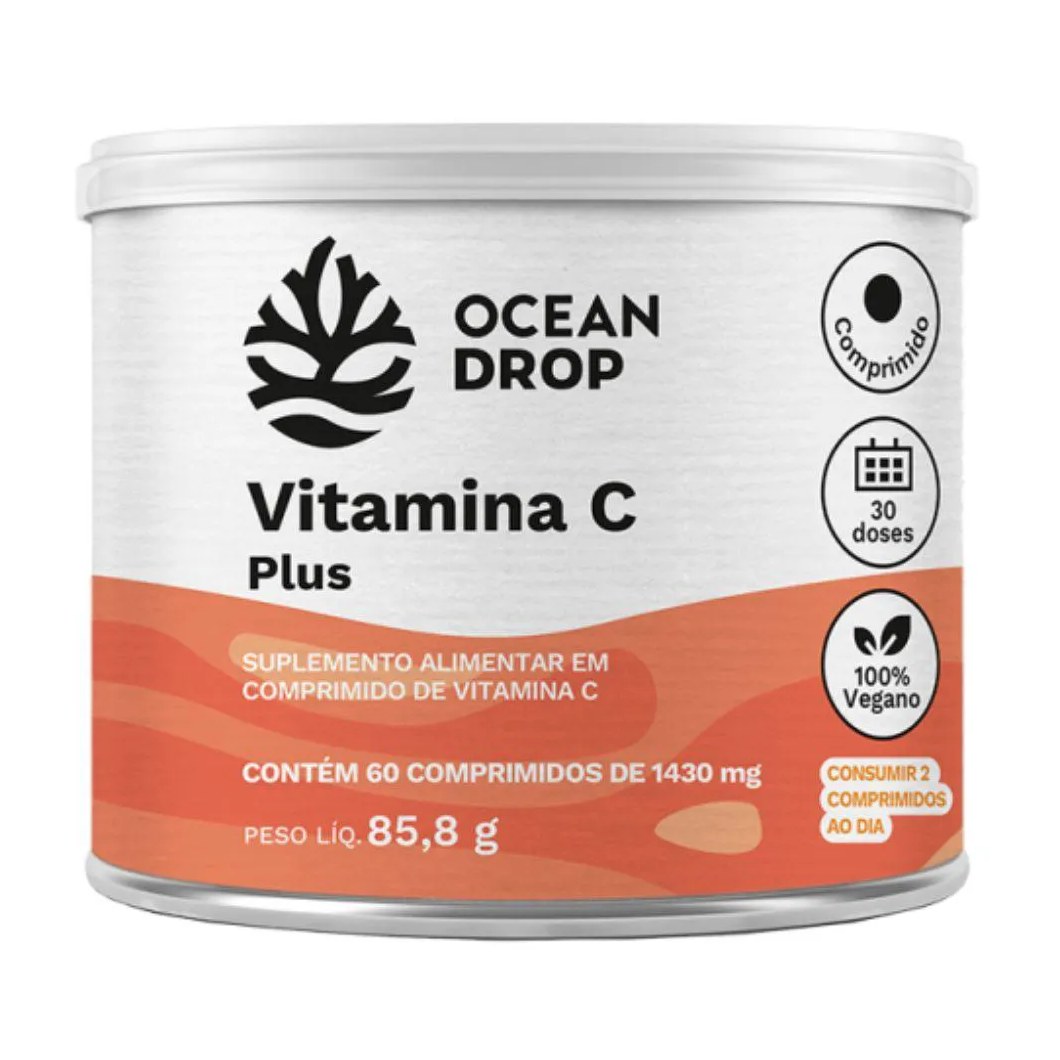 Vitamina C Plus 1430 Mg 60 Tabs - Ocean Drop